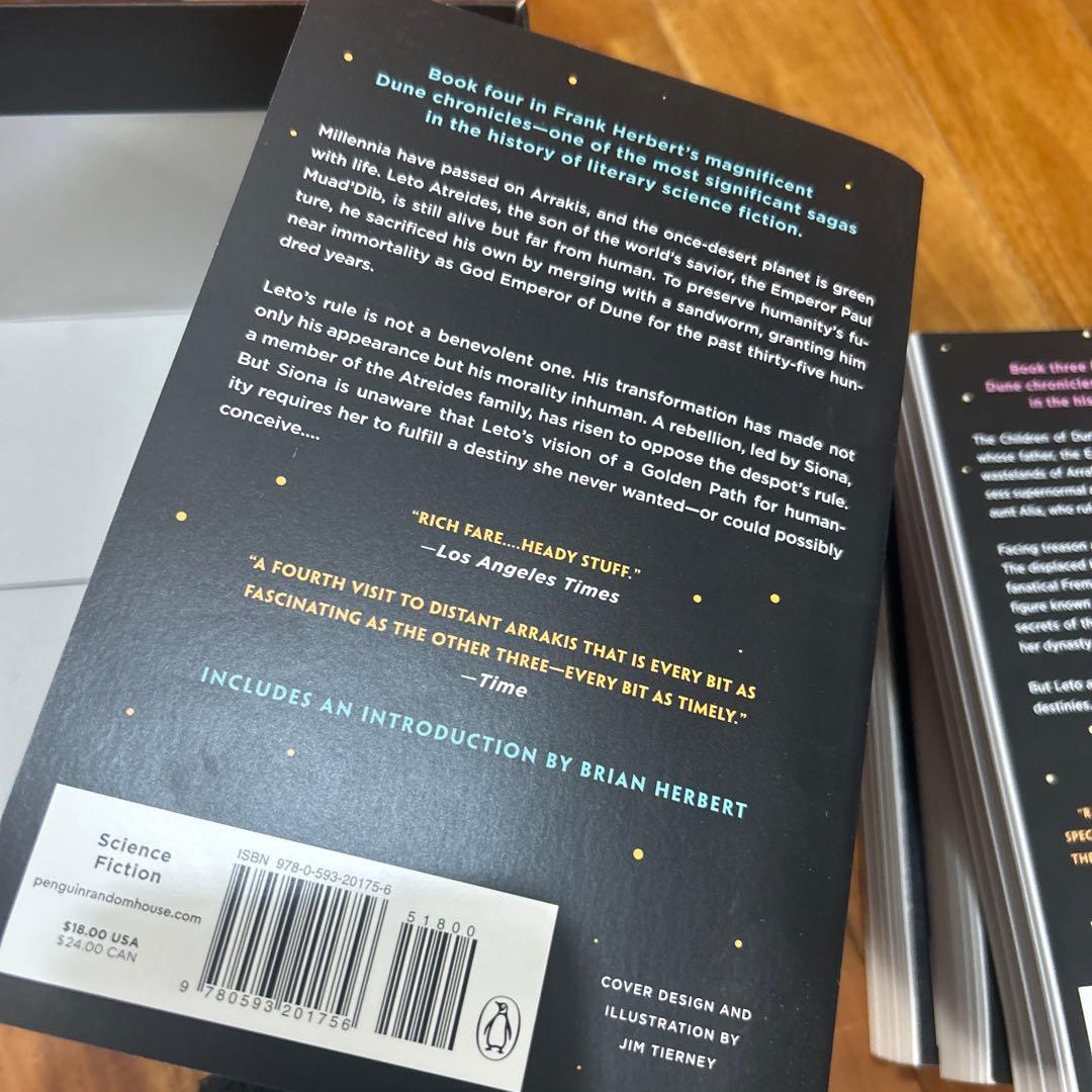 DUNE　FRANK HERBERT　洋書　砂の惑星　英語版　5巻