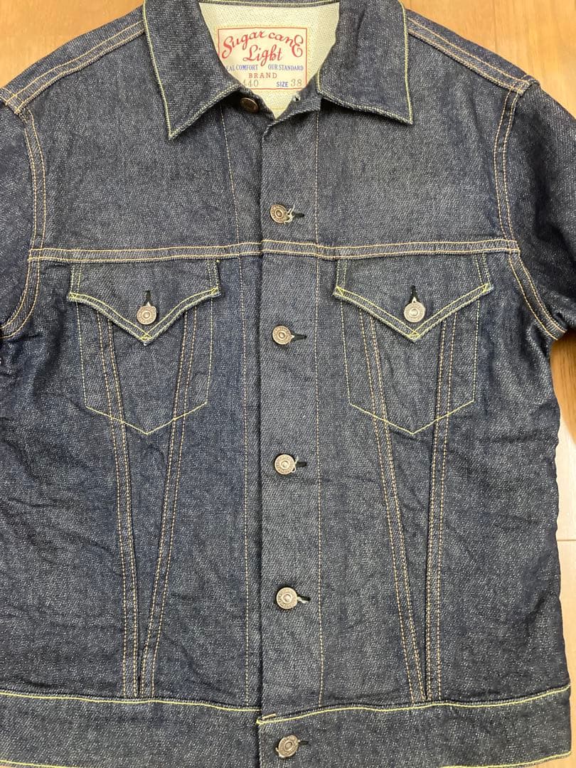 Sugar Cane Light デニムジャケット サイズ38