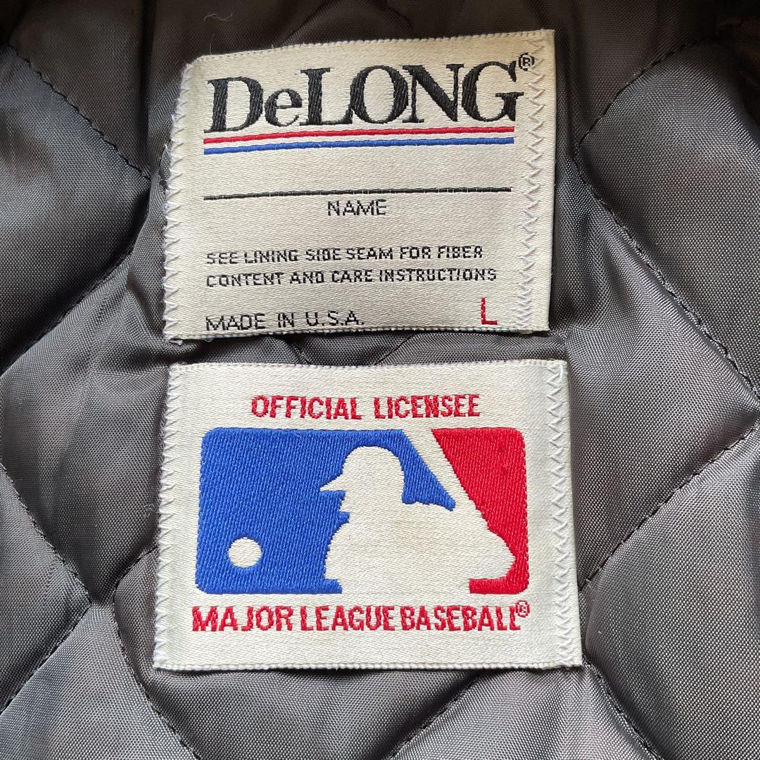 希少✨90's オールレザージャケット　スタジャン　シカゴ　本革　L 革ジャン