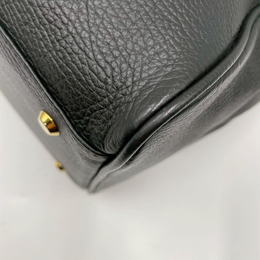 【極美品】 YOUNG&OLSEN トートバッグ サイドベルト ブラック 希少