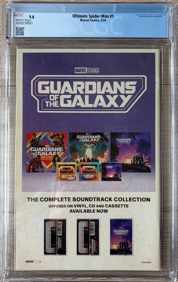 アルティメットスパイダーマン #1 CGC 9.8 Spider-Man