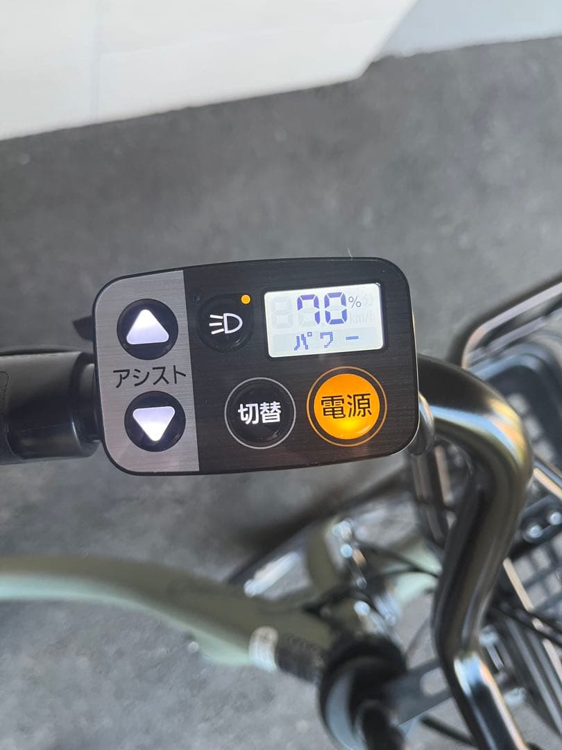 【美品】Panasonic ギュットクルームR DX 電動自転車 レインカバー付