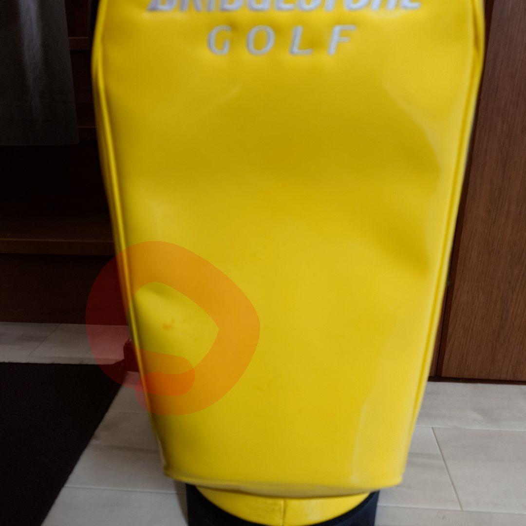 美品 ブリジストンキャディバッグ ゴルフクラブのオマケ付