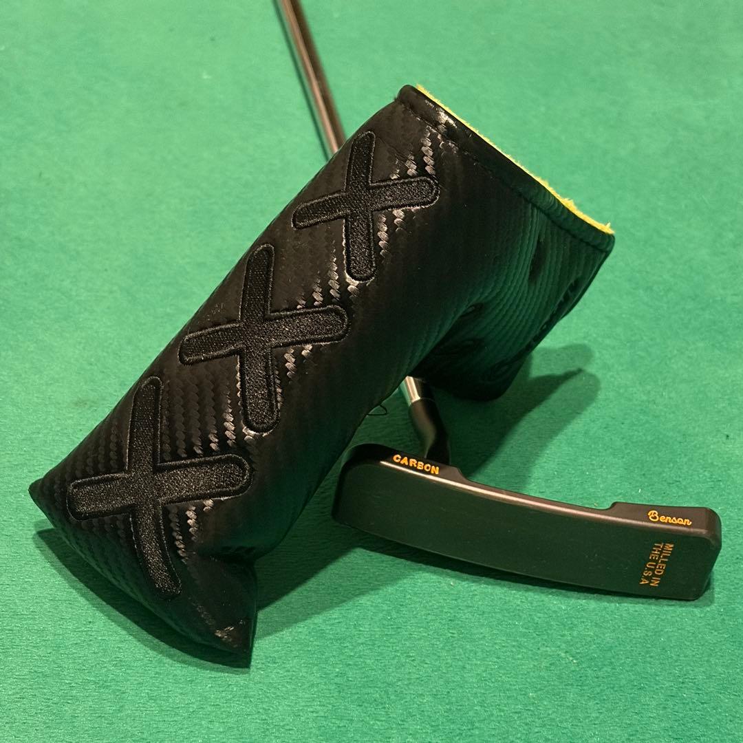 【超希少】Benson Putters CARBON 削り出しパター 豪華HC付