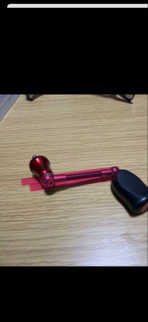 マリ様宛→ZPIファンネル　47.5mm レッド【ジャンク品】シマノ用