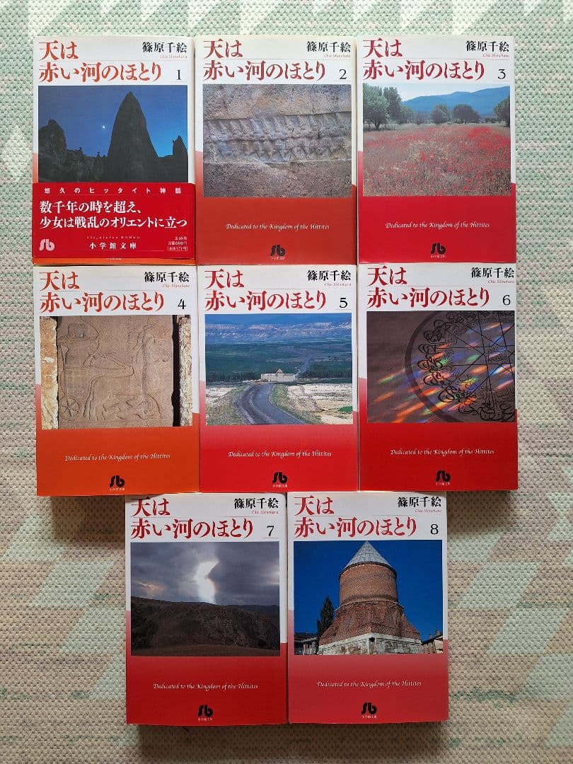 天は赤い河のほとり　文庫版１６冊セット