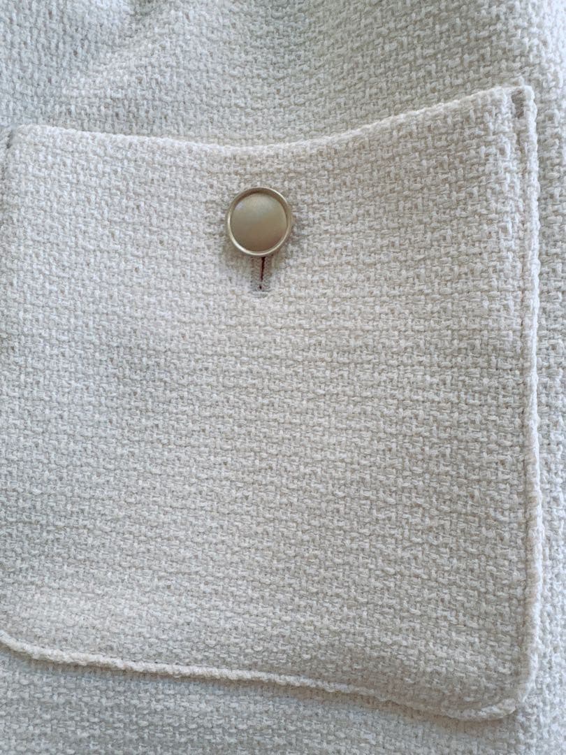 グリーンレーベルリラクシングツイードライクVネックベスト