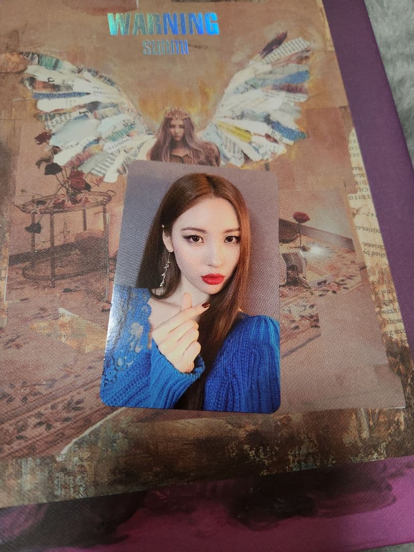 sunmi ソンミ cd 1/6 warning full moon トレカつき