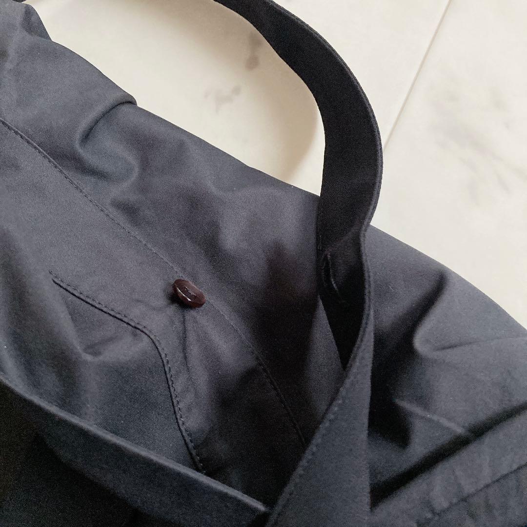 極美品　ルルウィルビー　タイ付シャツ　ブラック