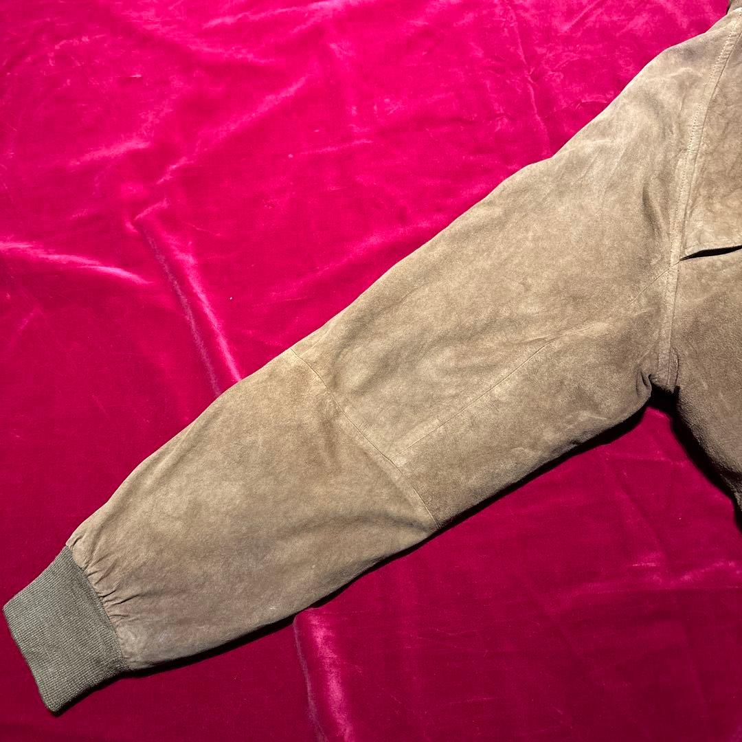 90s ラルフローレン スエード ヌバックレザー G9 ジャケット バラクーダ