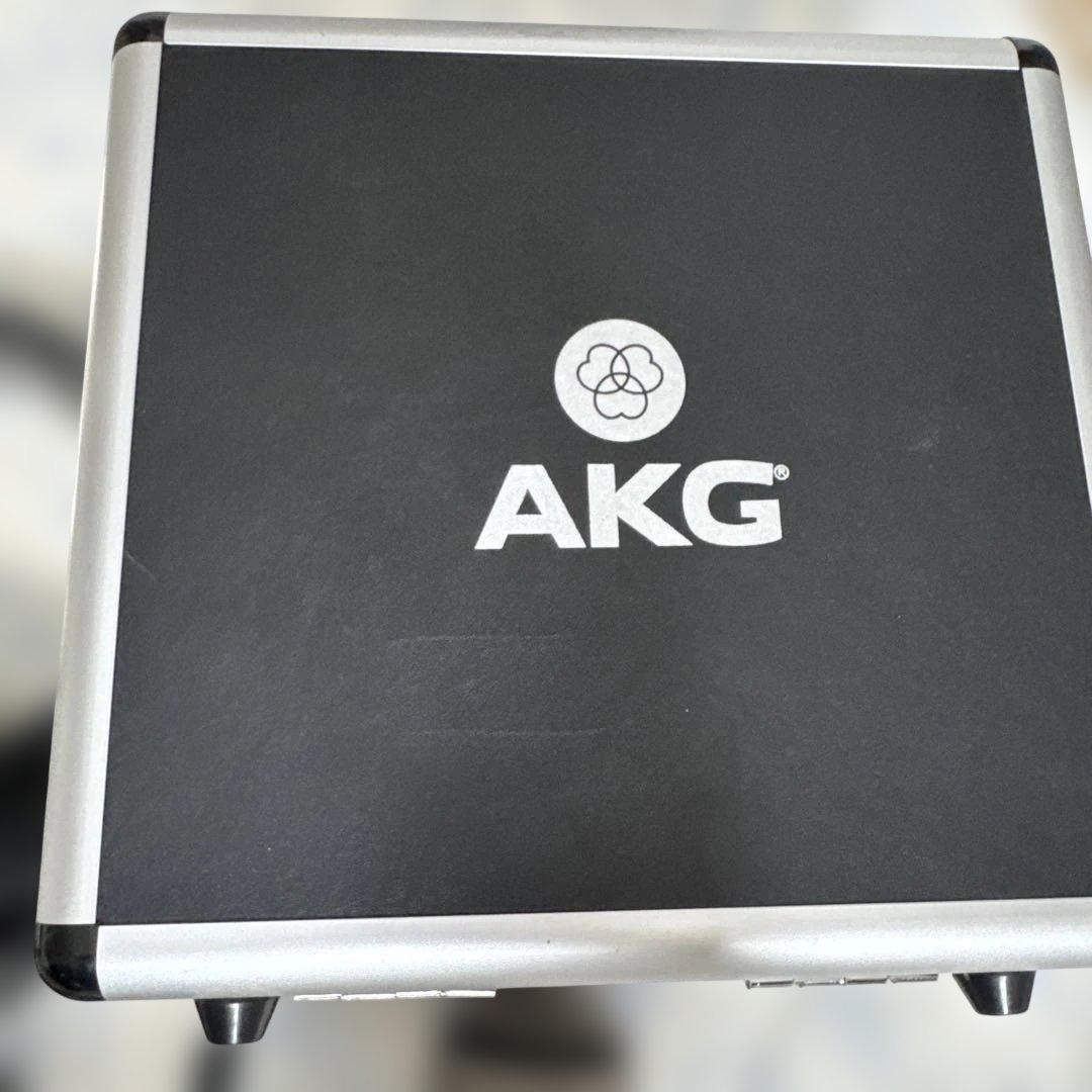 AKG p220 マイク　モニターヘッドホン　セット