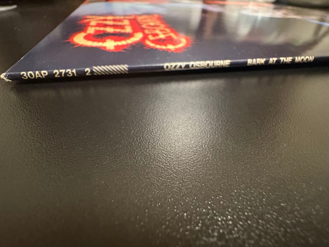 【帯付き美品】オジーオズボーン LP/17cmシングル付き レコード 月に吠える