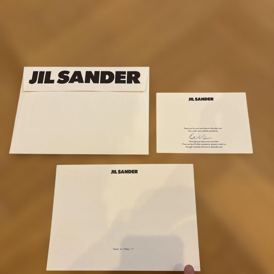 ジルサンダー JILL SANDER 雑誌 保存袋 保存箱 付き