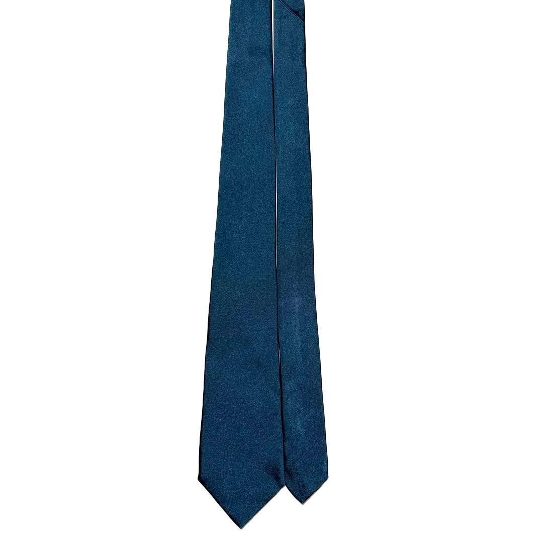 KENZO ケンゾーオム　ネクタイ　ダークブルーグリーン　美品