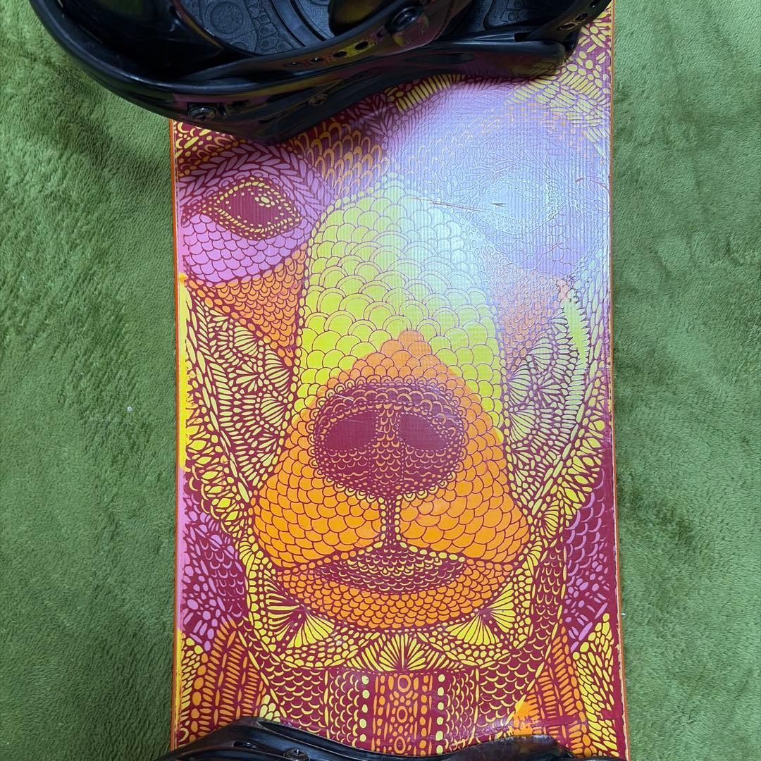 【美品】バートンBurton SOCIAL 142 flux PR スノーボード