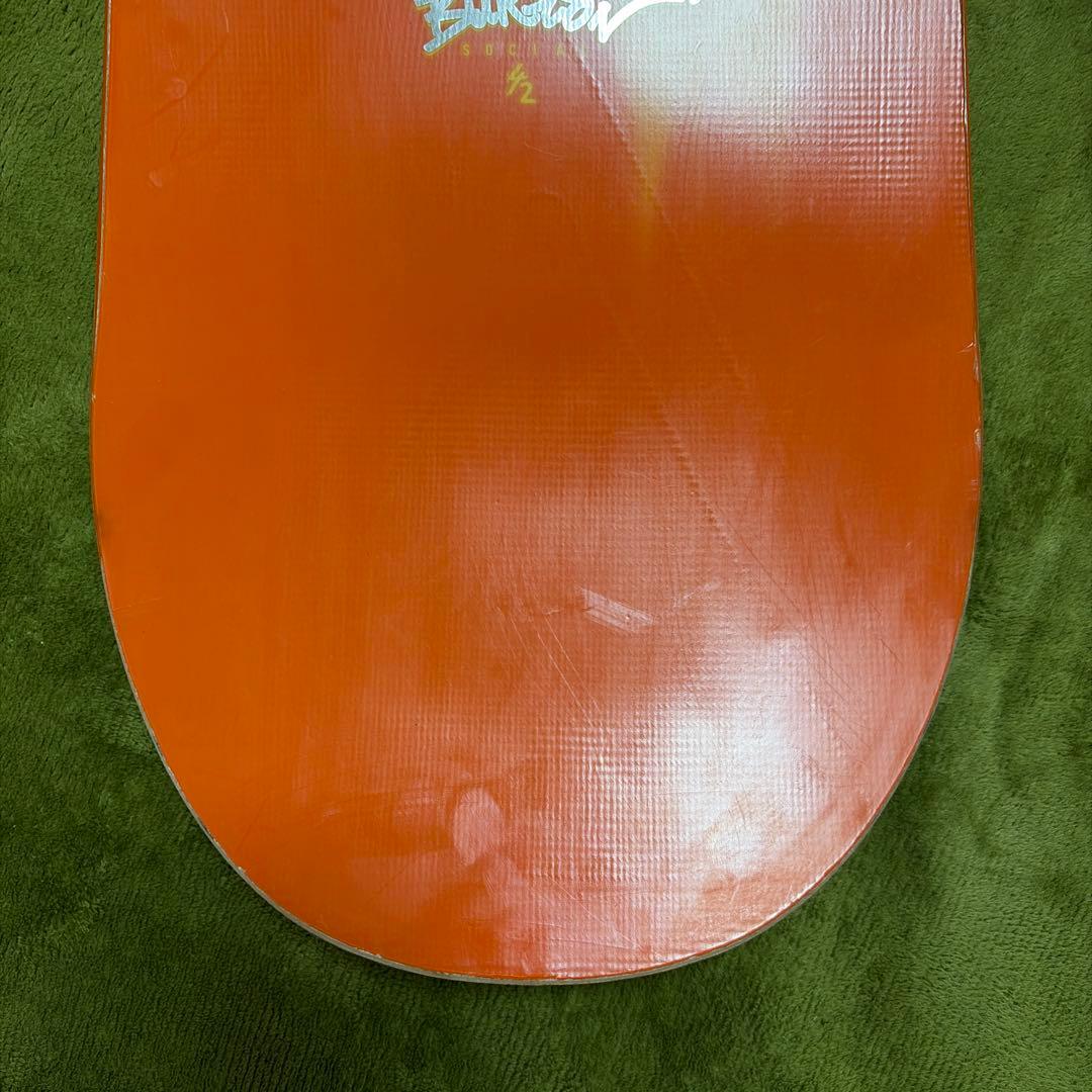 【美品】バートンBurton SOCIAL 142 flux PR スノーボード