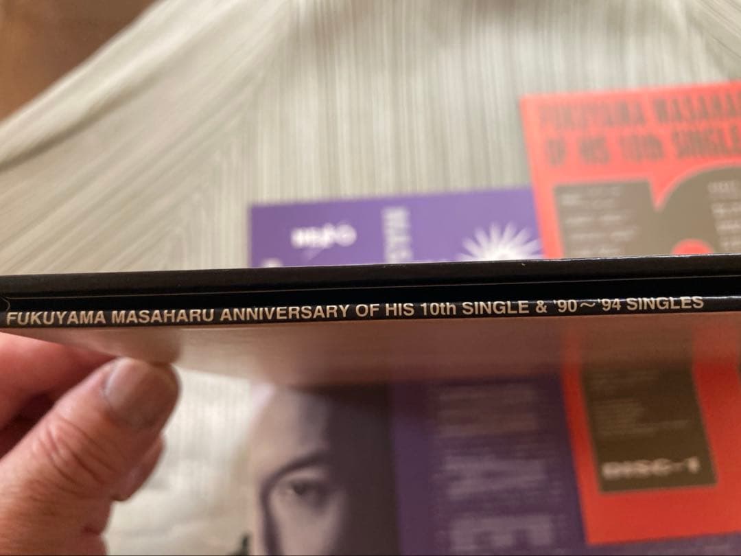 福山雅治・入手困難LPレコード仕様プロモ試作CD2枚組アニバーサリー10th