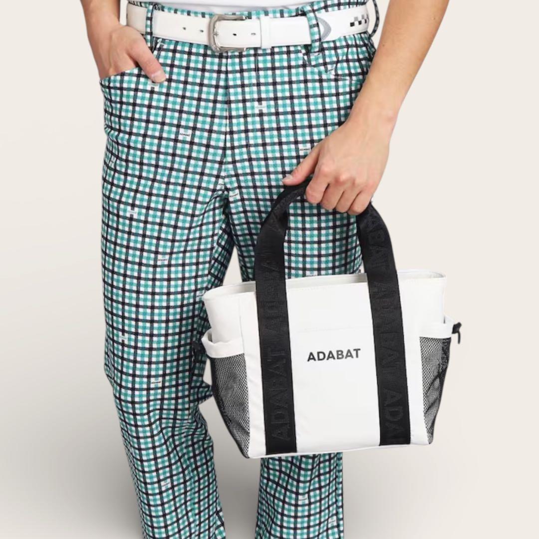 【新品】adabat　ベーシック　ラウンドバック　カートバック　ホワイト