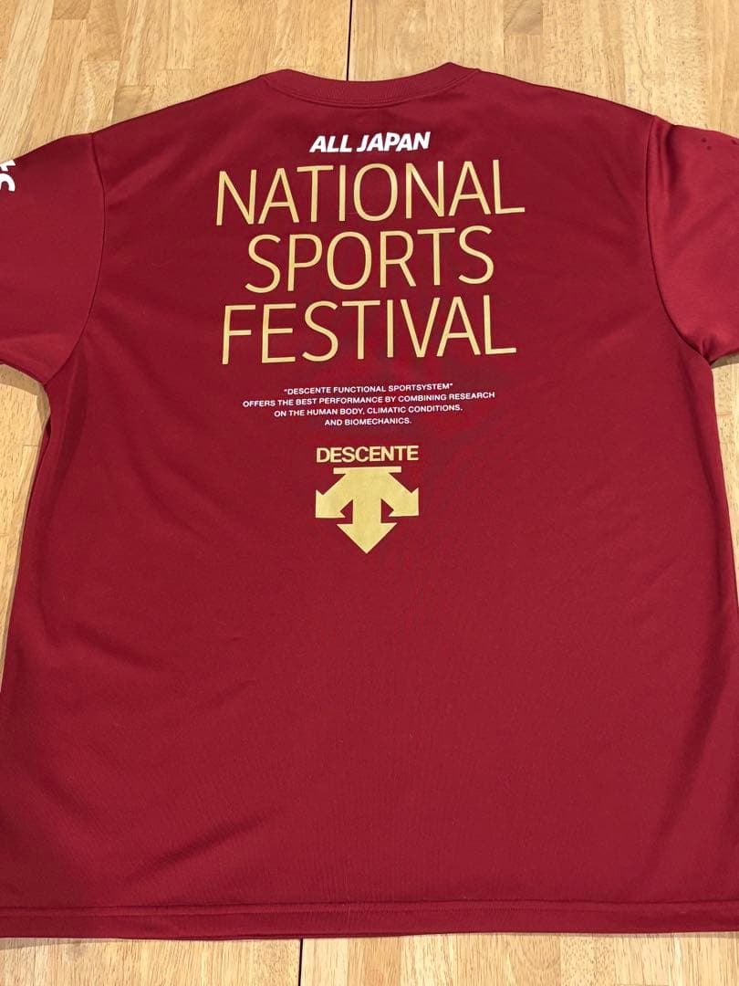DESCENTE 国体Tシャツ