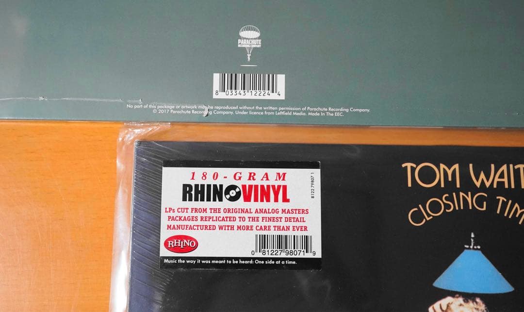 Tom Waitsレコード（新品含む）