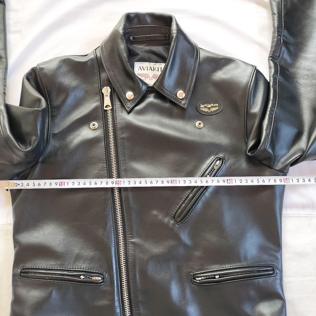 ルイスレザーサイクロン441タイトフィットホースハイドsize36【美品】