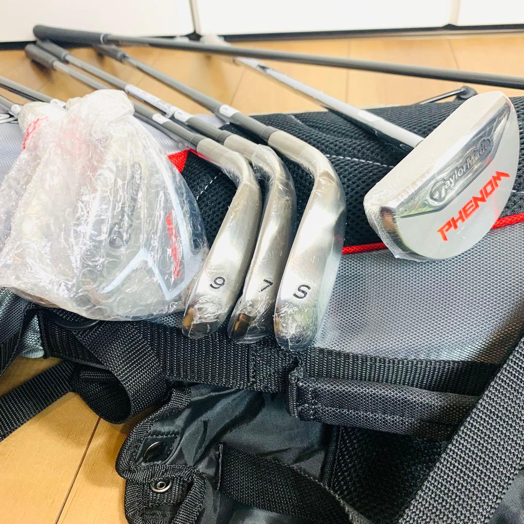 【新品未使用】TaylorMade Phenom ジュニア ゴルフセット 7本