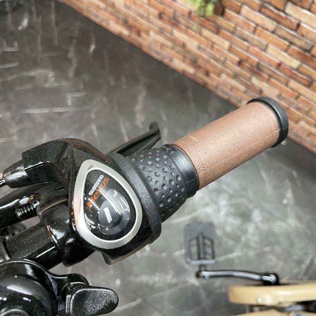 【183】電動自転Panasonic グリッター ベージュ 20イインチ