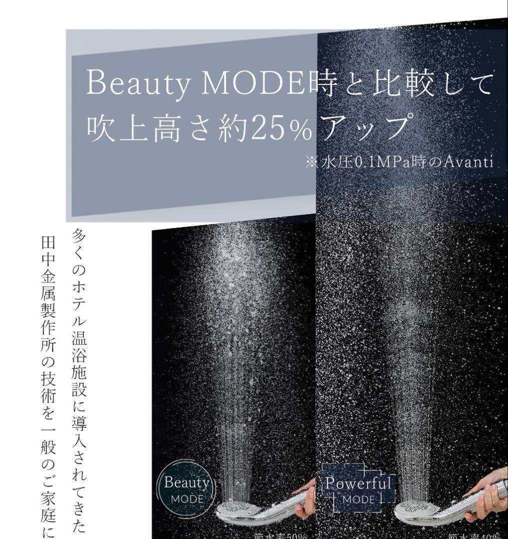 【美品】Bollina（ボリーナ）Avanti シャワーヘッド