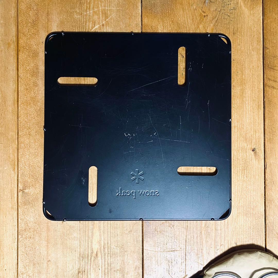 スノーピーク 焚き火台S 収納バッグ・ベースプレート付き