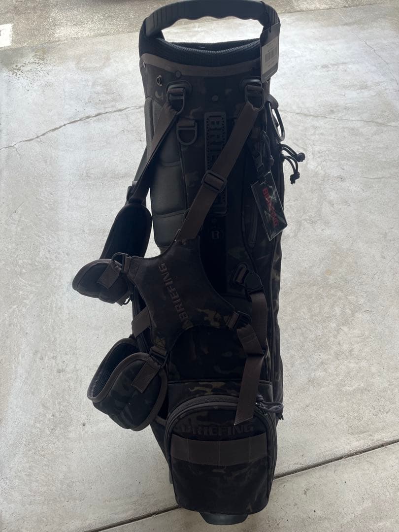 BRIEFING CR-4 #02 スタンドバッグ マルチカモブラック