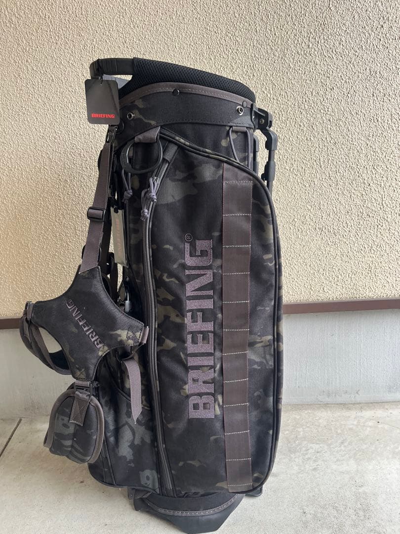 BRIEFING CR-4 #02 スタンドバッグ マルチカモブラック