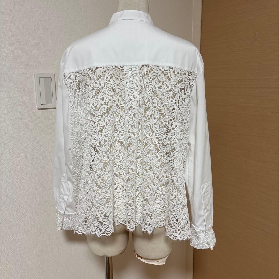 セオリーリュクス　バックレースブラウス　2024SS サイズ38