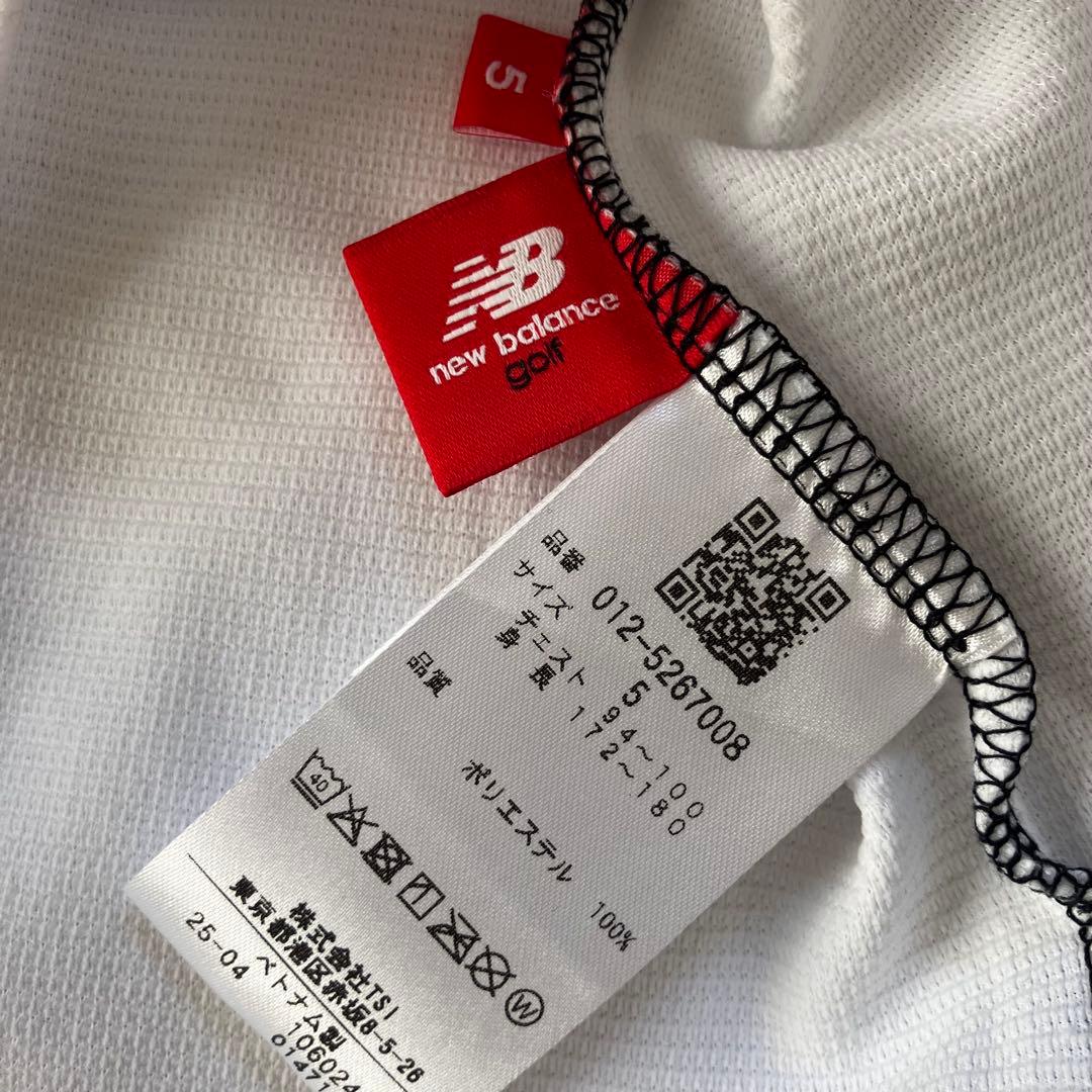 【新品L】ニューバランスゴルフ 2025年モデル　モックネック シャツ 5
