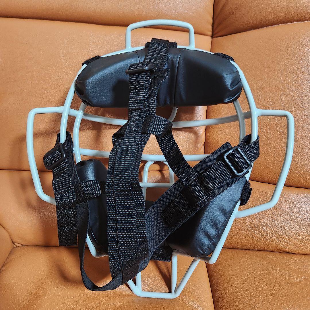 【美品】ミズノプロ 軟式 ソフトB 小学生ソフト マスク 捕手用 審判員用