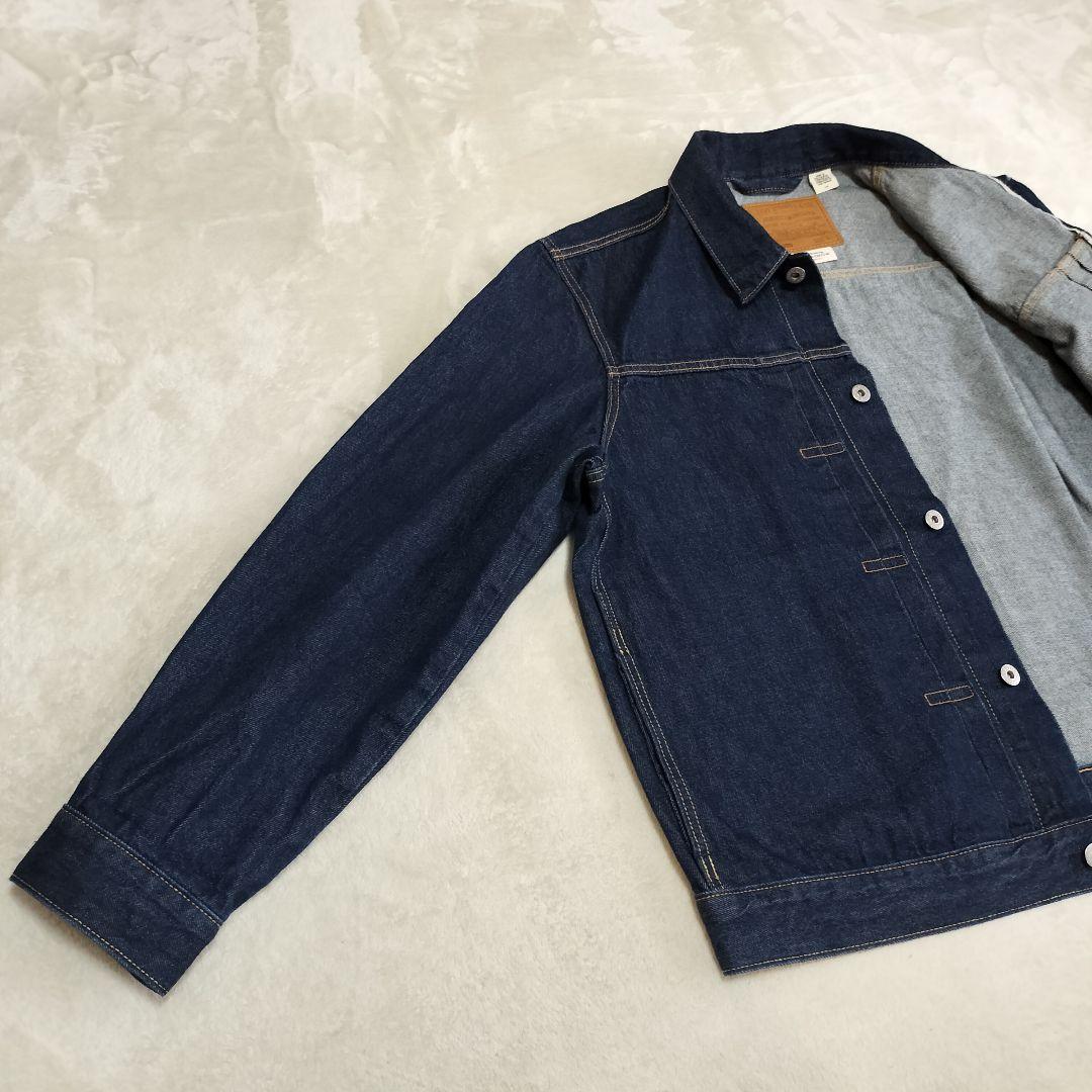 美品　リーバイスプレミアム　ファースト　ビッグE　Lサイズ　トラッカージャケット