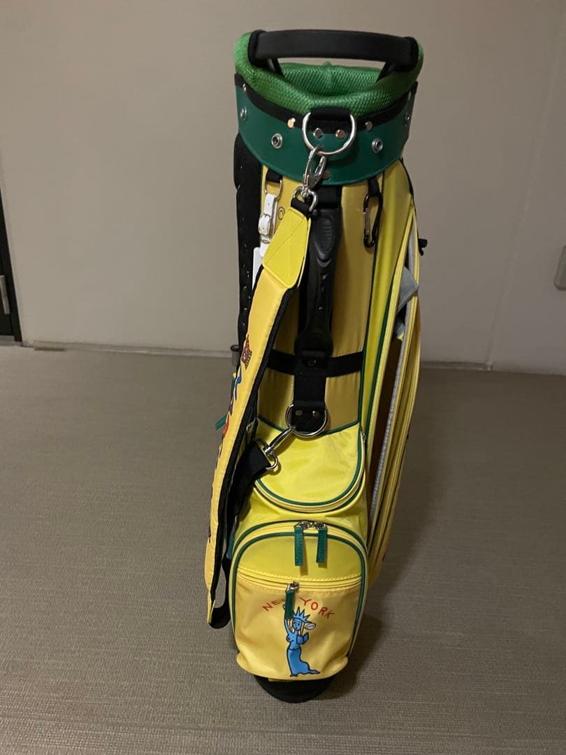 MARCOART New York 1989 キャディバッグ（黄色）