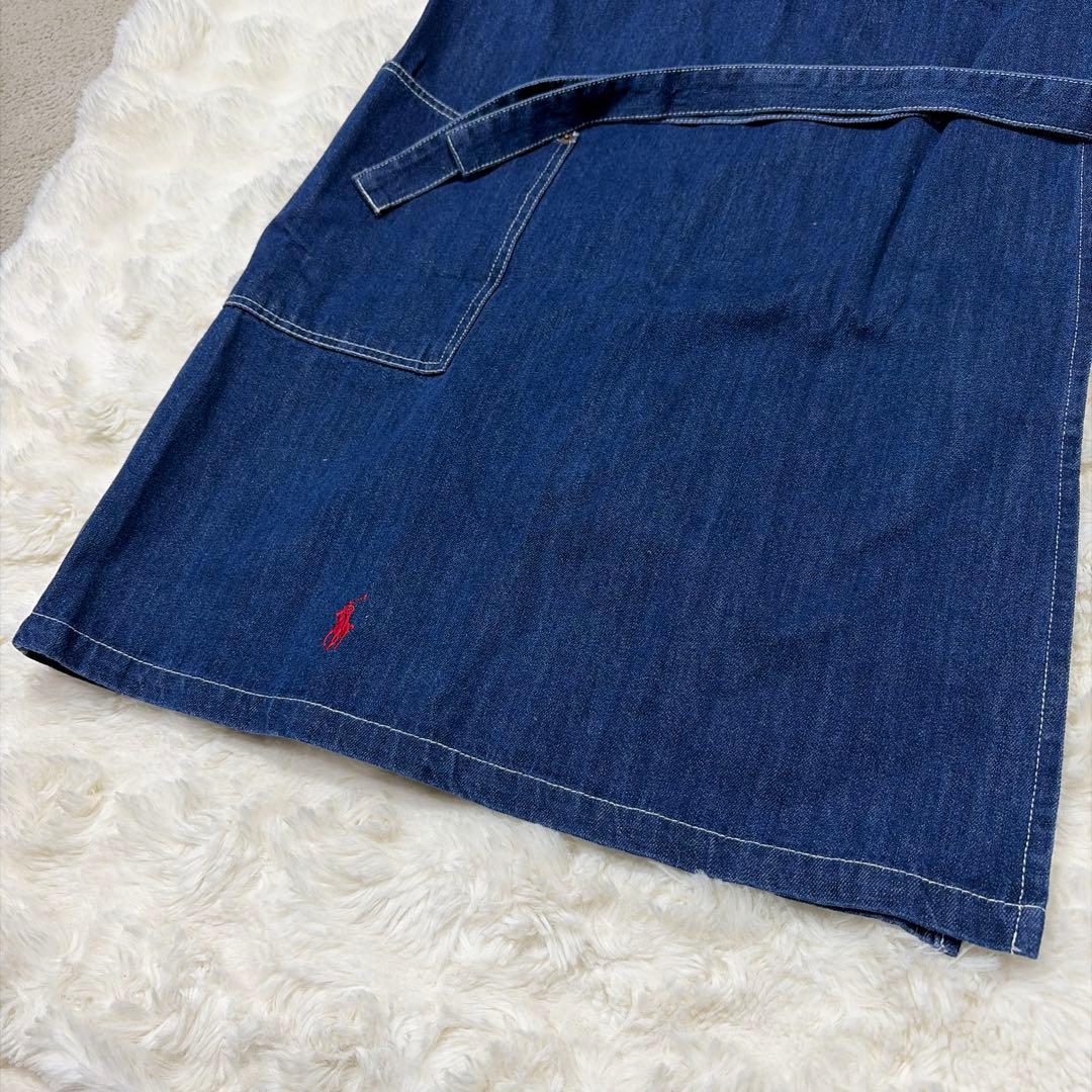 新品未使用 RALPH LAUREN ラルフローレン デニム ソムリエ エプロン