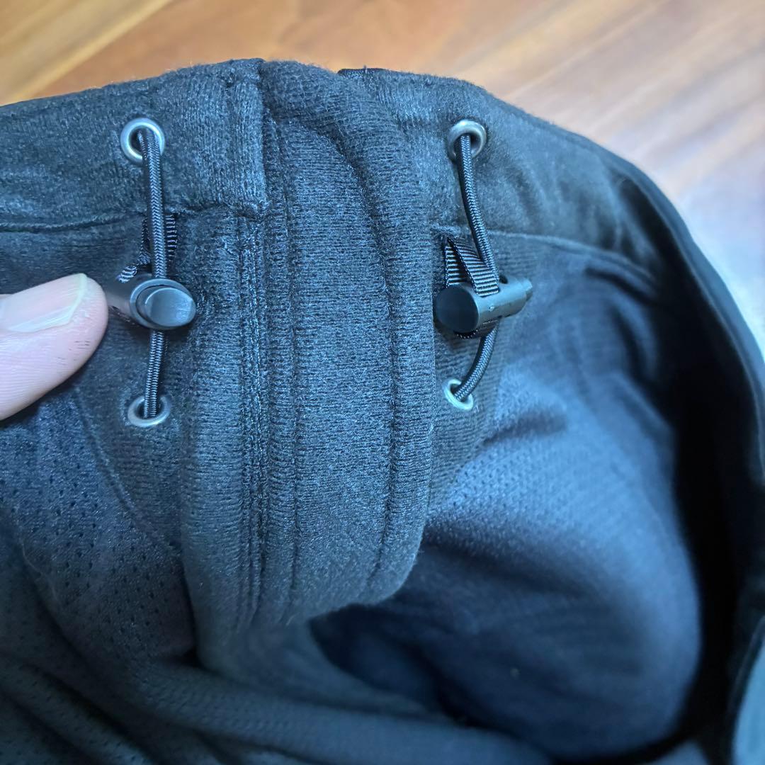 【デッドストック】ノースフェイスソフトシェルベストL 企業モノドローPRISMA