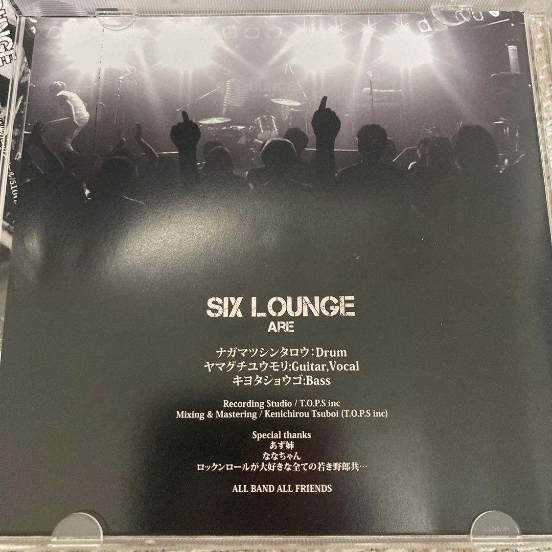 【廃盤＊帯付き】SIX LOUNGE 1stデモ音源
