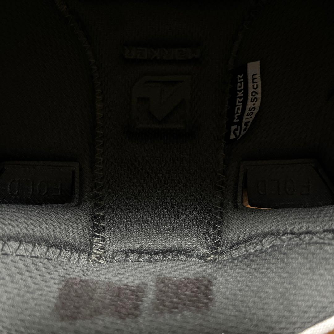 MARKER CONFIDENT ホワイトヘルメット（Mサイズ55-59センチ）