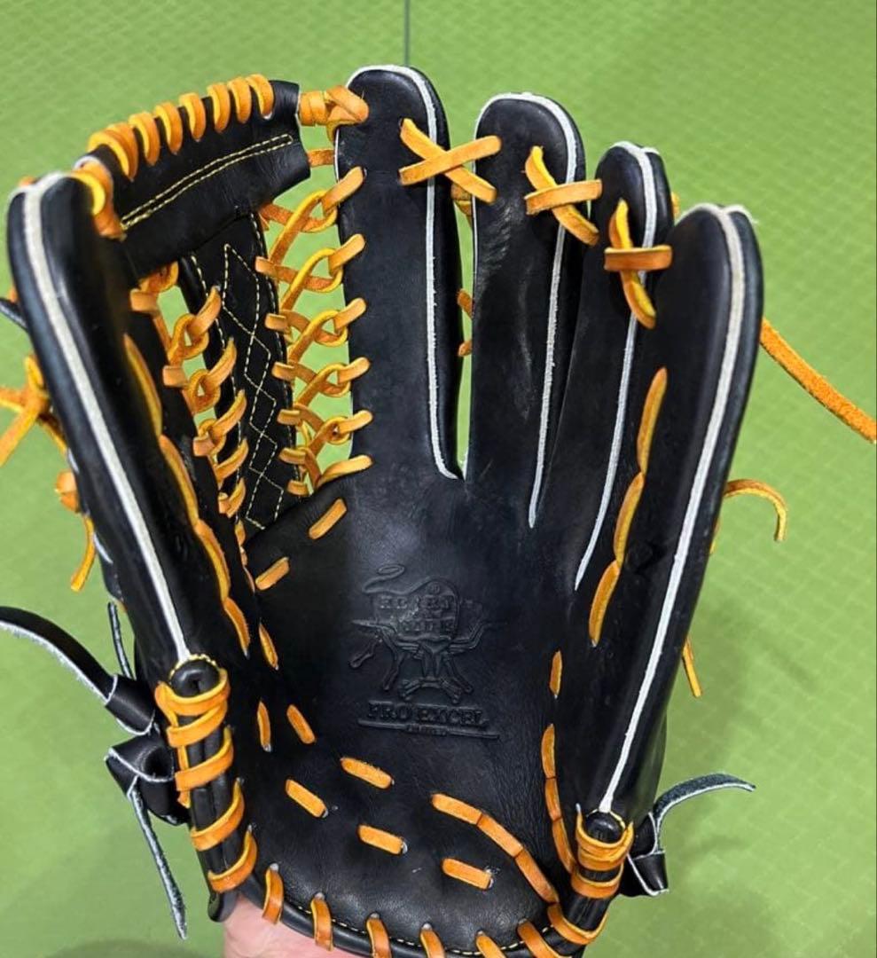 【美品】ローリングス限定軟式グローブ外野手用 HOH PRO EXCEL 13