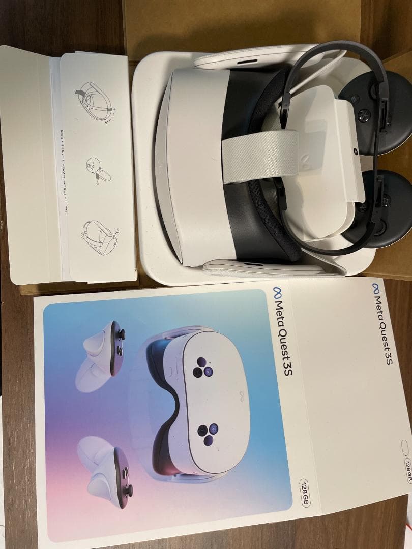  Quest 3S 128GB本体 使用数回 動作確認・初期化済