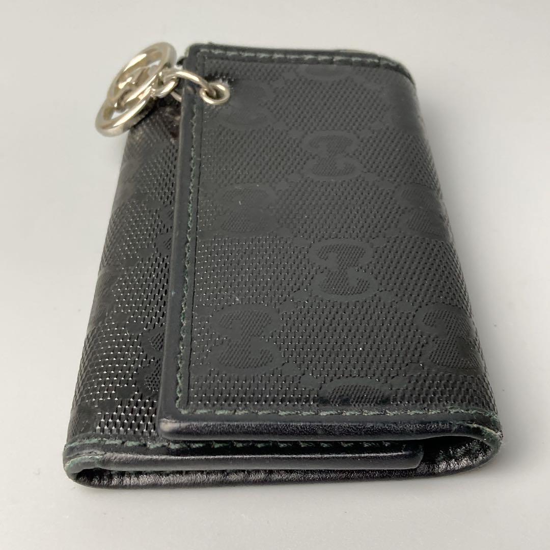 GUCCI グッチ キーケース 6連 GG インプリメ インターロッキング 金具