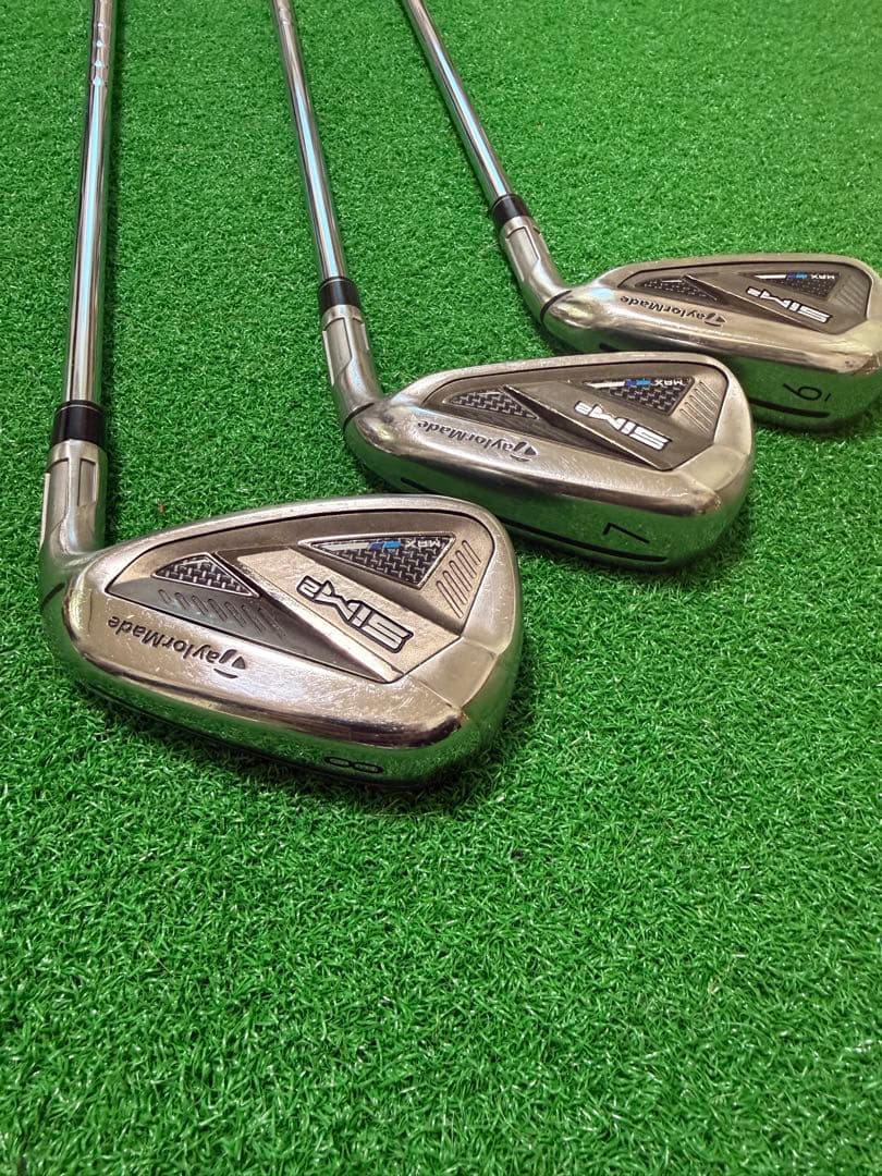 テーラーメイド SiM2MAXアイアン5本セット　6-P