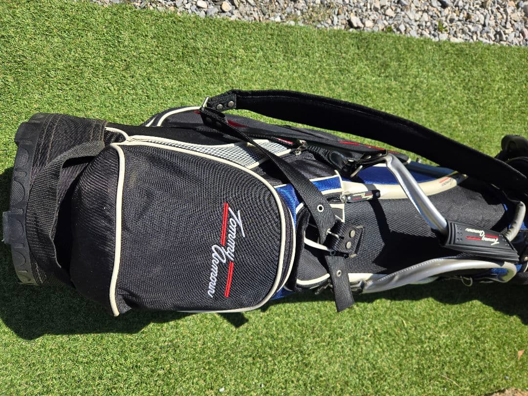 値下げトミーアーマー　キャディバッグ ゴルフクラブ15本セット美品アイアン多数