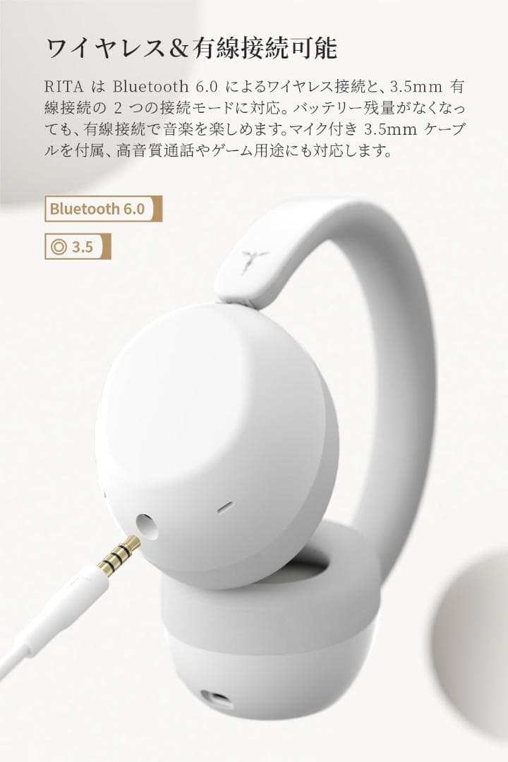 TANCHJIM RITA Bluetooth ヘッドホン
