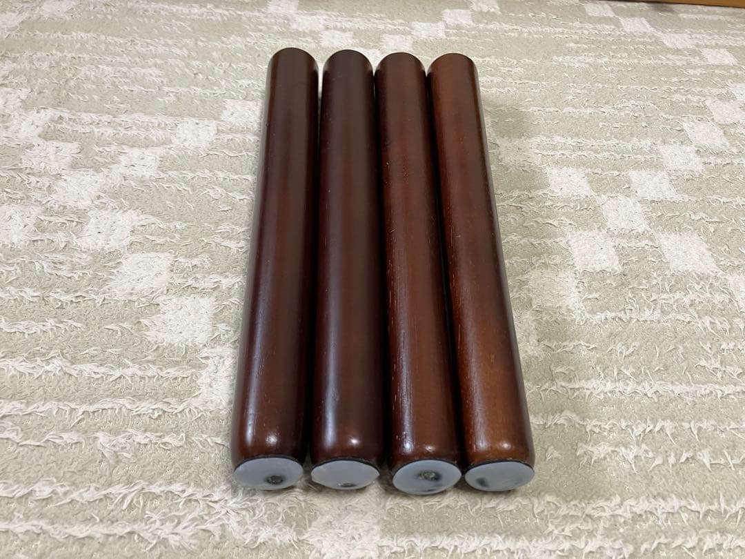 木製センターローテーブル 引き出し2つ付き