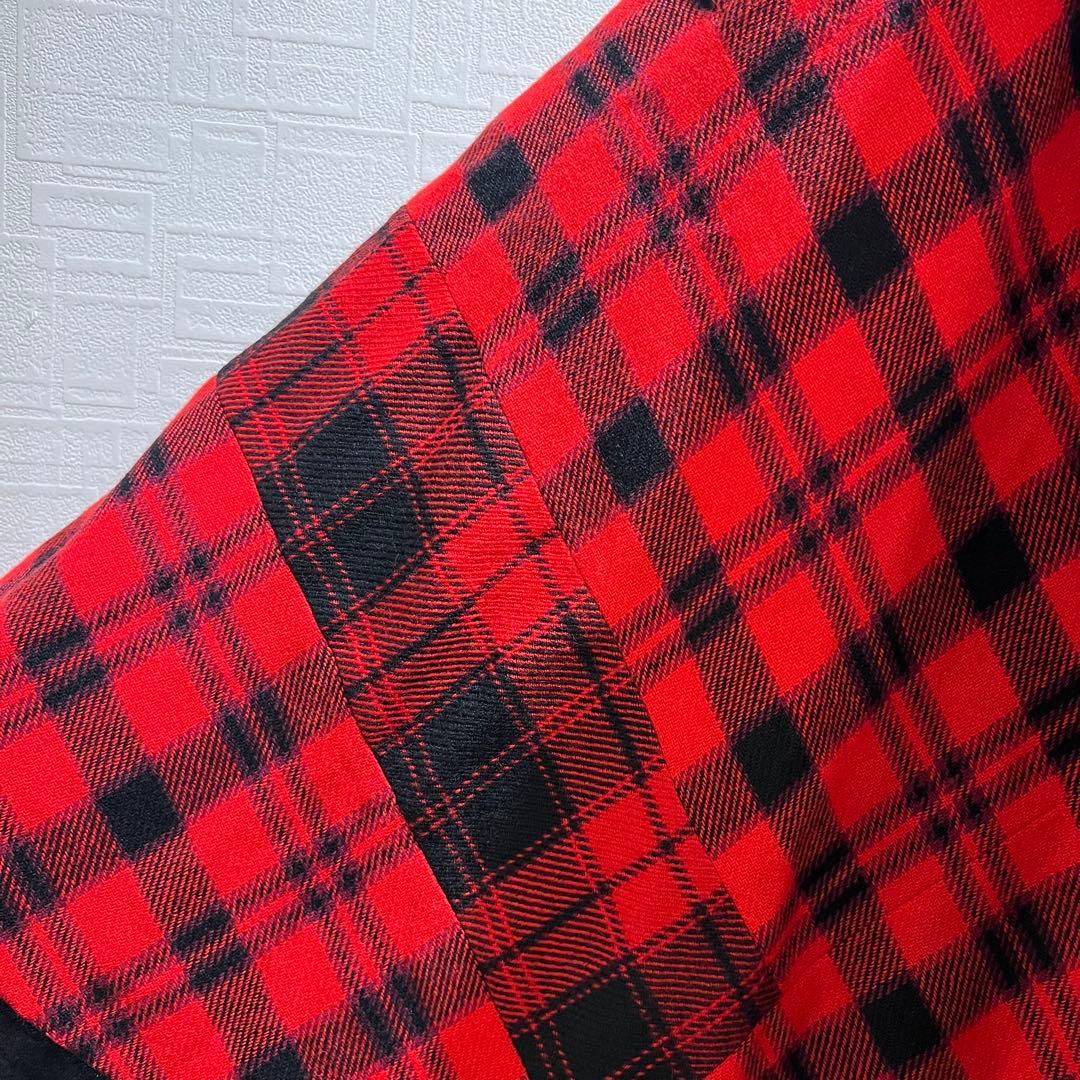 Yohji Yamamoto Femme AW2003 ベロア切替 ポンチョ