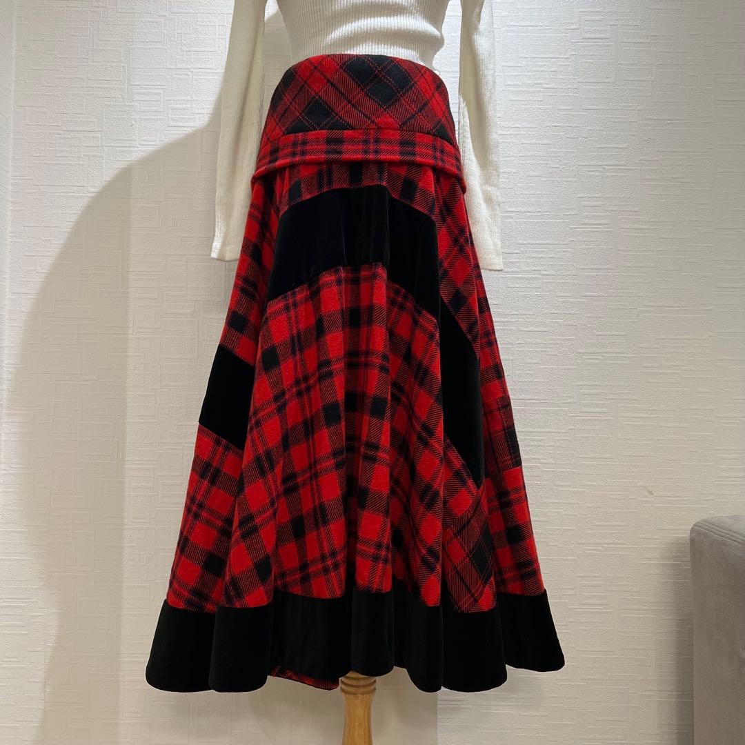 Yohji Yamamoto Femme AW2003 ベロア切替 ポンチョ