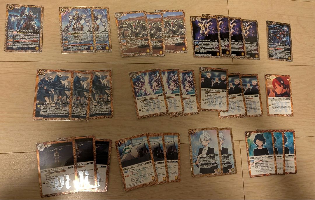 レ*ン様 バトスピ　学園　水星の魔女　デッキパーツ　デッキ